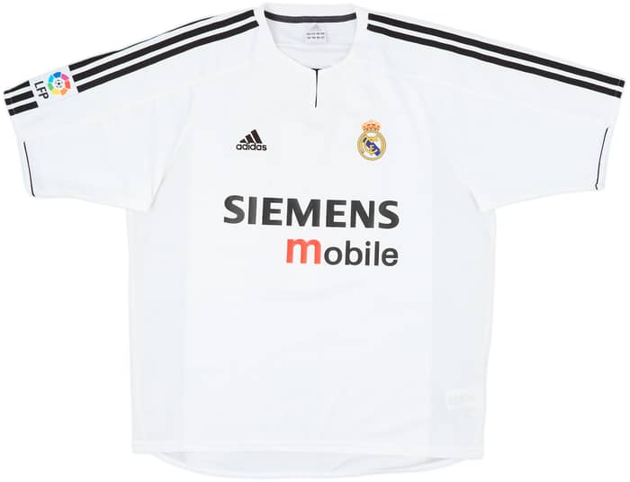 2003-04 Real Madrid Home Shirt Beckham #23 - 6/10 - (L)