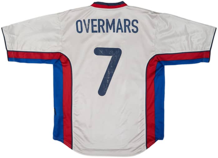 1998-01 Barcelona Away Shirt Overmars #7 - 6/10 - (M)
