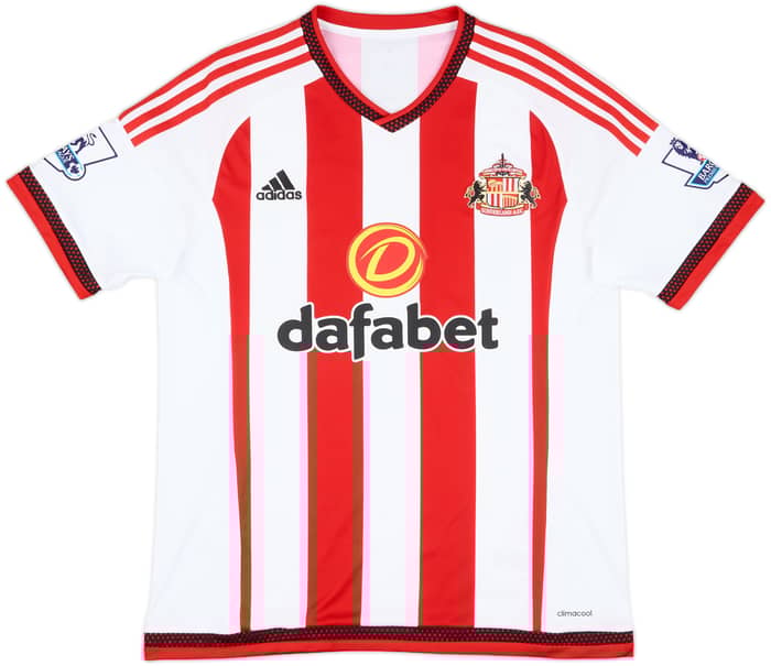 2015-16 Sunderland Match Issue Home Shirt O'Shea #16