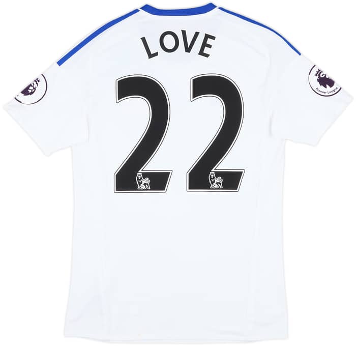 2016-17 Sunderland Match Issue Away Shirt Love #22