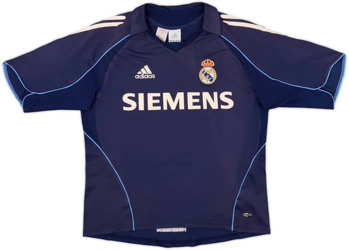 2005-06 Real Madrid Away Shirt - 6/10 - (L.Boys)