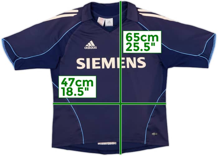 2005-06 Real Madrid Away Shirt - 6/10 - (L.Boys)