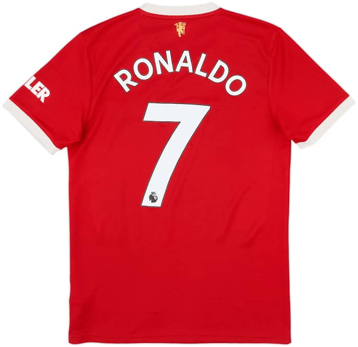 2021-22 Manchester United Home Shirt Ronaldo #7 - 5/10 - (S)