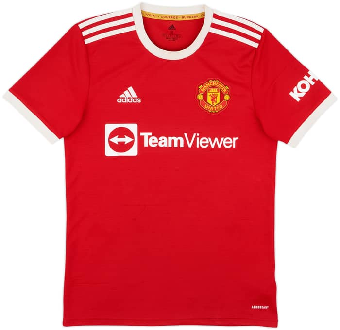 2021-22 Manchester United Home Shirt Ronaldo #7 - 5/10 - (S)