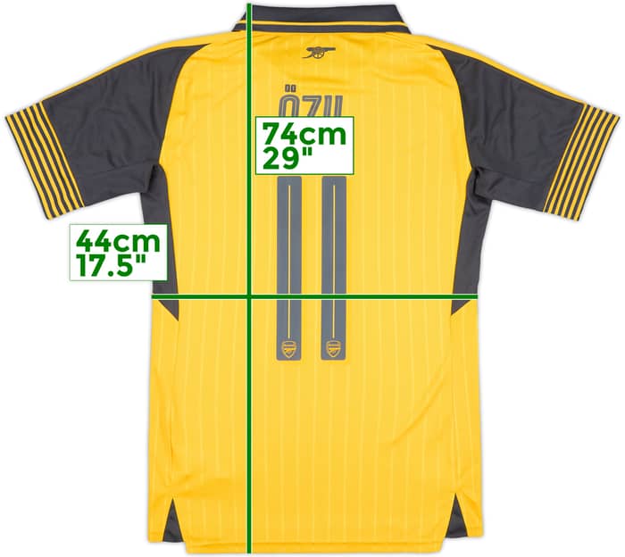 2016-17 Arsenal Away Shirt Ozil #11 - 8/10 - (S)