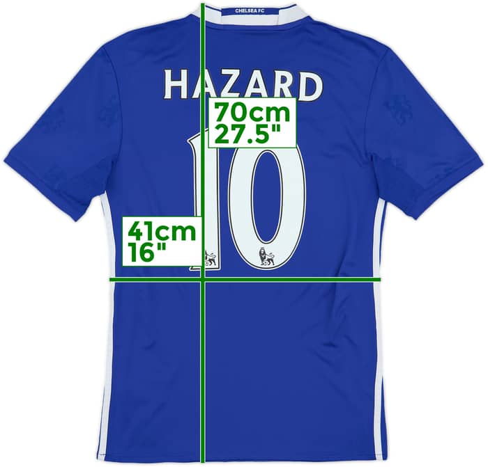 2016-17 Chelsea Home Shirt Hazard #10 - 7/10 - (XS)