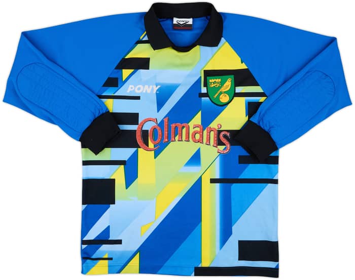 1997-99 Norwich GK Shirt Riches #1 - 7/10 - (S)