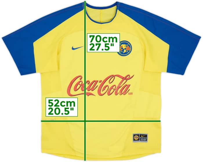 2003-04 Club America Home Shirt - 6/10 - (M)