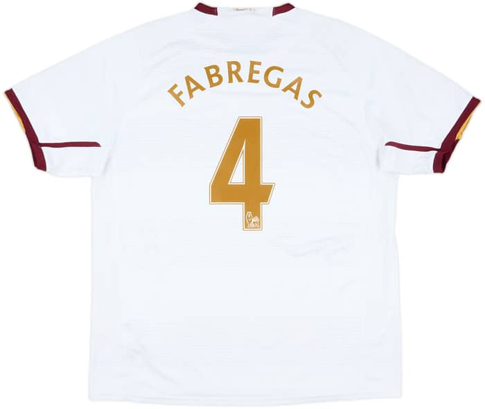 2007-08 Arsenal Away Shirt Fabregas #4 - 6/10 - (XL)