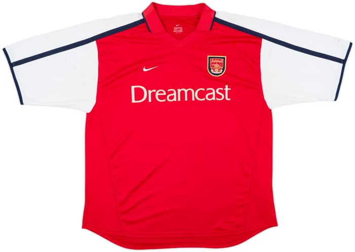 2000-02 Arsenal Home Shirt Bergkamp #10 - 9/10 - (XXL)