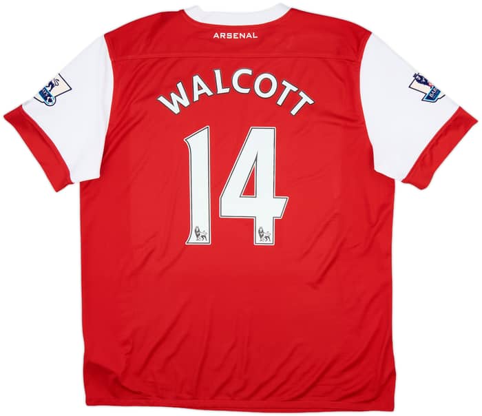 2010-11 Arsenal Home Shirt Walcott #14 - 8/10 - (XL)