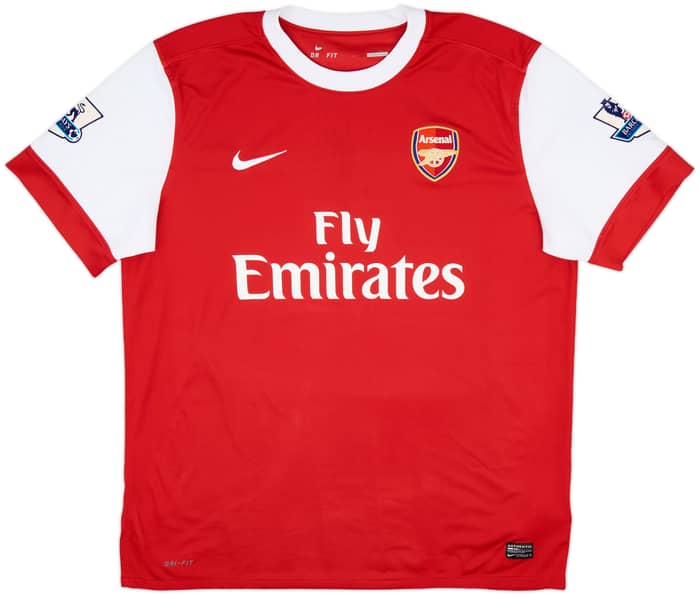 2010-11 Arsenal Home Shirt Walcott #14 - 8/10 - (XL)
