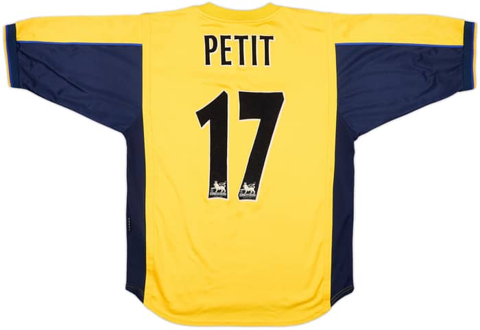 1999-01 Arsenal Away Shirt Petit #17 - 8/10 - (M)