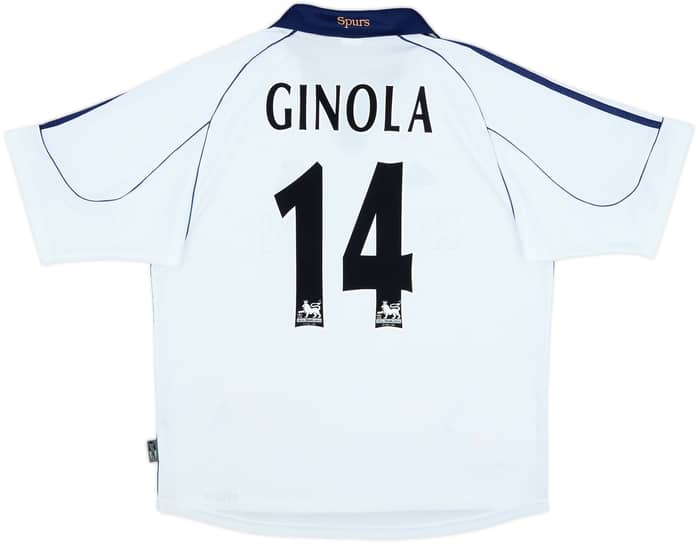 1999-01 Tottenham Home Shirt Ginola #14 - 8/10 - (L)