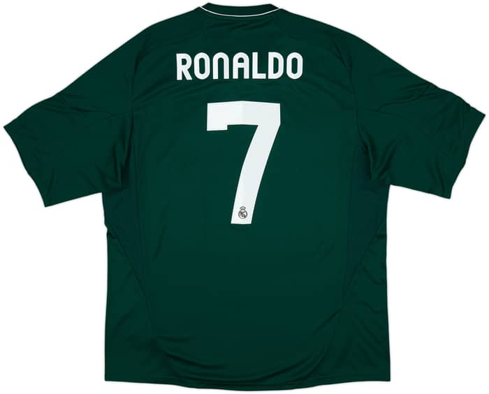 2012-13 Real Madrid CL Third Shirt Ronaldo #7 - 8/10 - (XL)