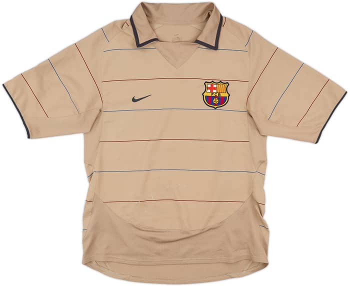 2003-05 Barcelona Away Shirt Ronaldinho #10 - 7/10 - (M)