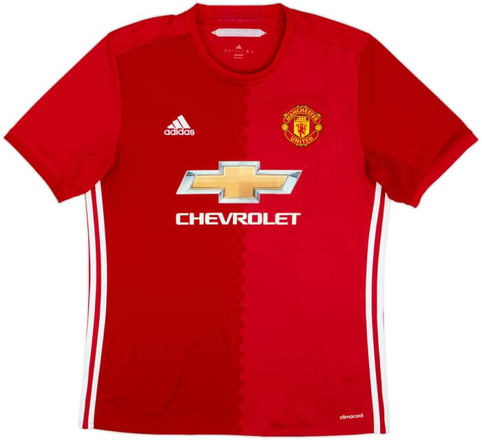 2016-17 Manchester United Home Shirt - 5/10 - (L)