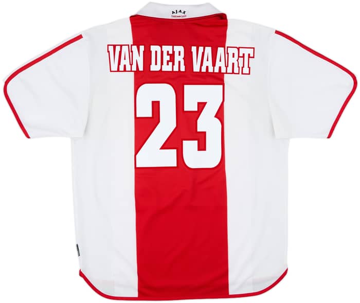 2000-01 Ajax Centenary Home Shirt Van Der Vaart #23 - 9/10 - (XL)