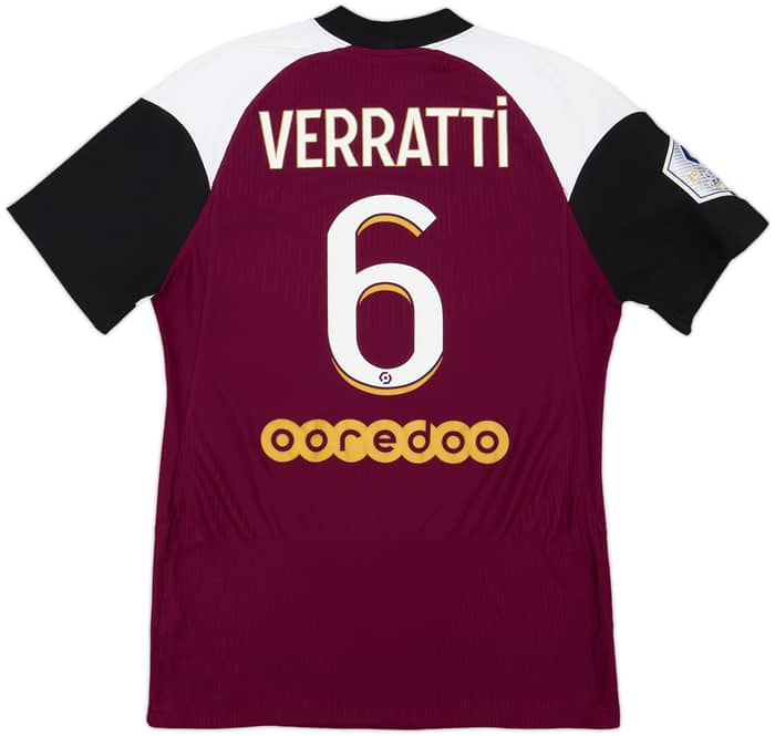 2020-21 Paris Saint-Germain Authentic Third Shirt Verratti #6 - 5/10 - (S)