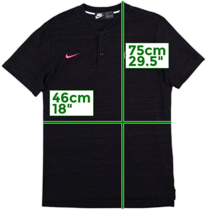 2018-19 Paris Saint-Germain Nike Polo Shirt - 8/10 - (L)