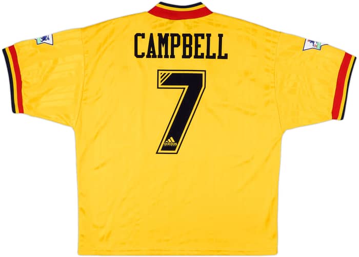1993-94 Arsenal Away Shirt Campbell #7 - 8/10 - (L/XL)