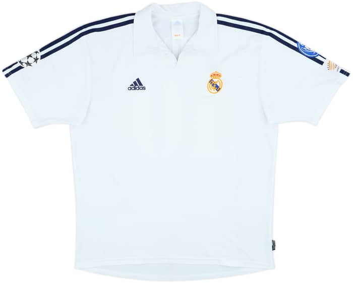 2001 Real Madrid Home Shirt Figo #10 - 6/10 - (L)