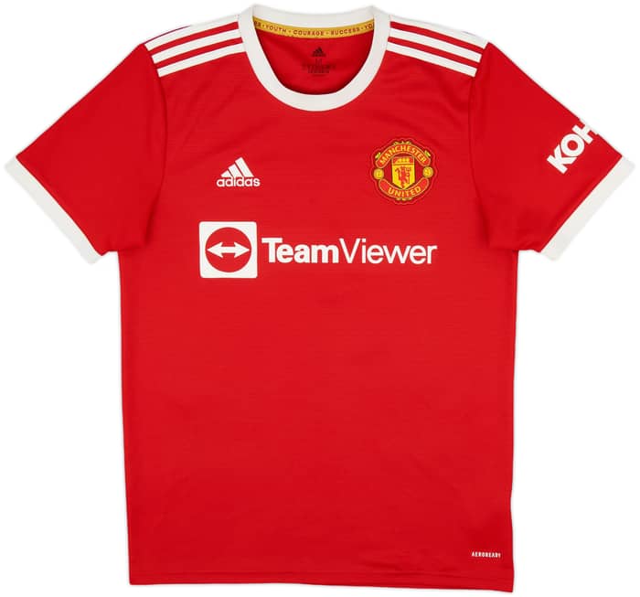 2021-22 Manchester United Home Shirt Ronaldo #7 - 6/10 - (M)