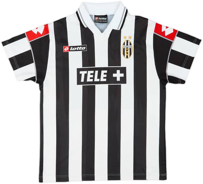 2000-01 Juventus Basic Home Shirt Inzaghi #9 - 6/10 - (XL.Boys)