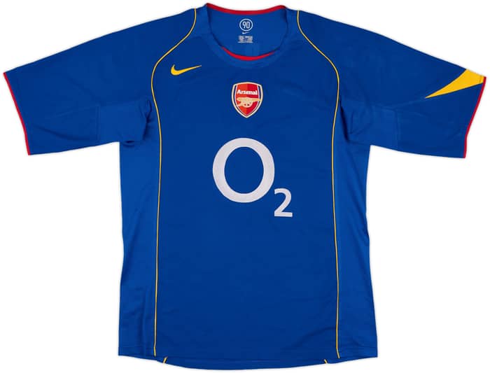 2004-06 Arsenal Away Shirt Pires #7 - 6/10 - (M)