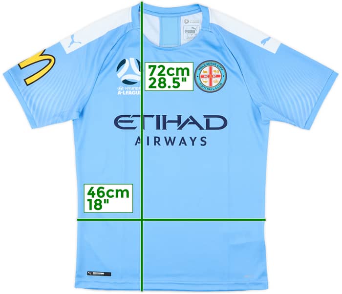2019-20 Melbourne City Home Shirt - 10/10 - (S)