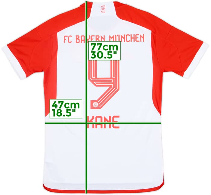 2023-24 Bayern Munich Home Shirt Kane #9 - 10/10 - (S)