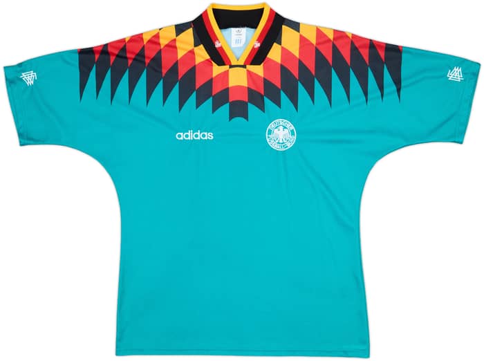 1994-96 Germany Away Shirt Rosler #9 - 7/10 - (L)
