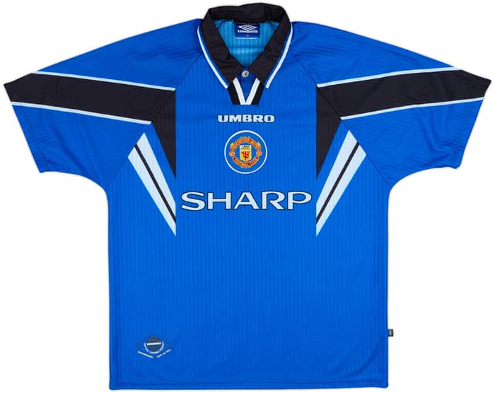 1996-98 Manchester United Third Shirt Beckham #10 - 9/10 - (XL)