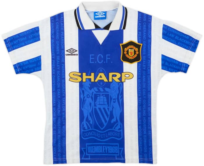 1994-96 Manchester United Third Shirt Cole #17 - 8/10 - (Y)