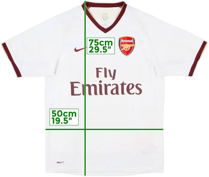 2007-08 Arsenal Away Shirt - 5/10 - (S)