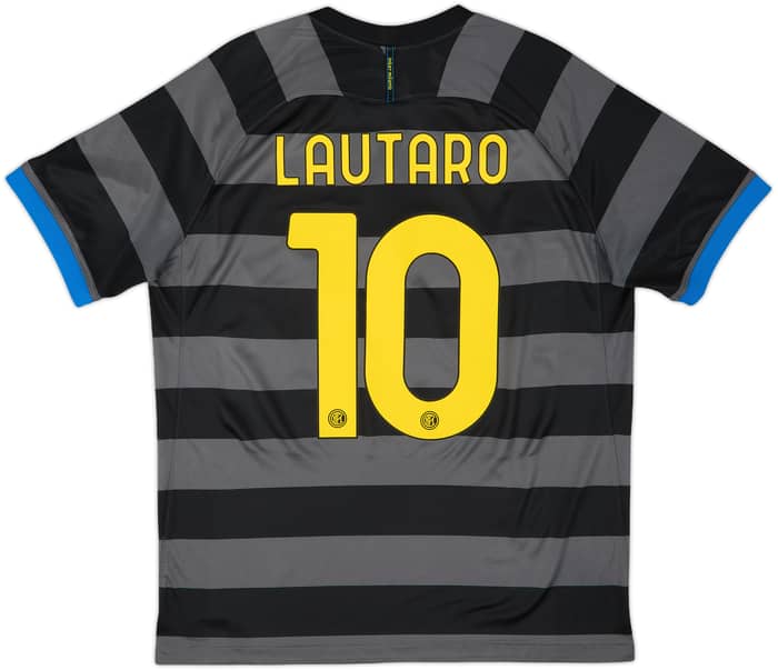 2020-21 Inter Milan Third Shirt Lautaro #10 - 6/10 - (L)