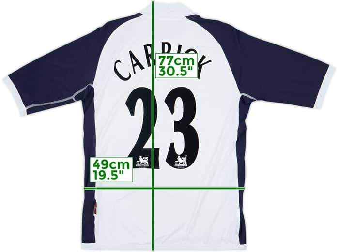 2005-06 Tottenham Home Shirt Carrick #23 - 6/10 - (XXL)