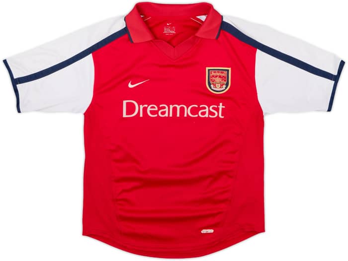2000-02 Arsenal Home Shirt - 6/10 - (L.Boys)