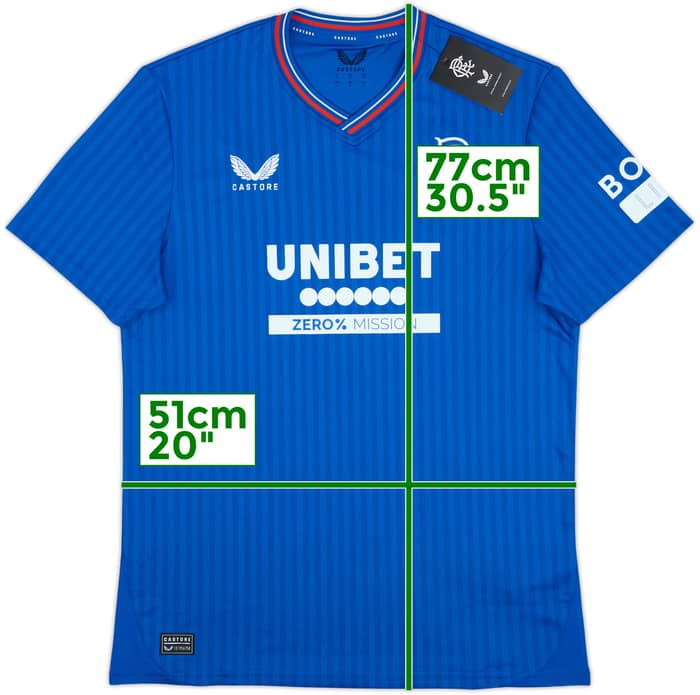 2023-24 Rangers Home Shirt (M)