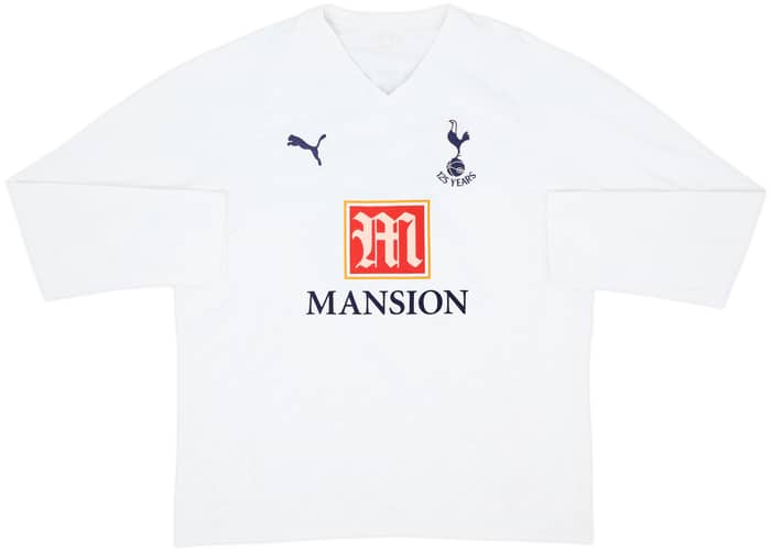 2007-08 Tottenham Home L/S Shirt Defoe #18 - 6/10 - (XL)