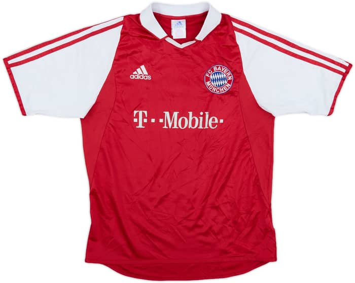 2003-04 Bayern Munich Home Shirt - 5/10 - (XL.Boys)