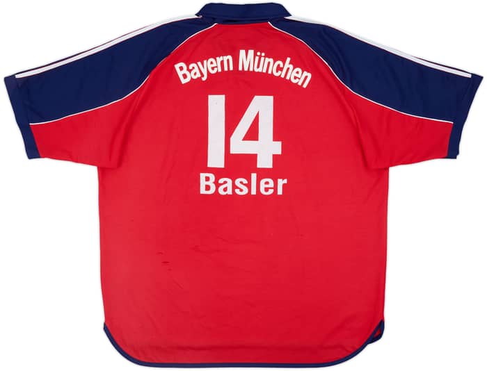 1999-01 Bayern Munich Home Shirt Basler #14 - 5/10 - (XXL)