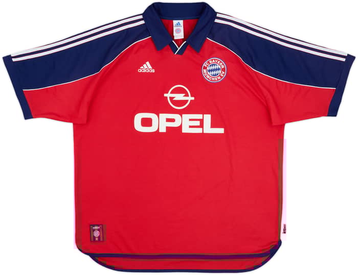 1999-01 Bayern Munich Home Shirt Basler #14 - 5/10 - (XXL)