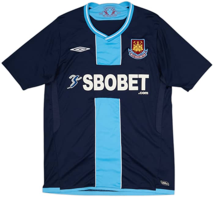 2009-10 West Ham Camiseta Visitante Noble #16 - 8/10 - (M)