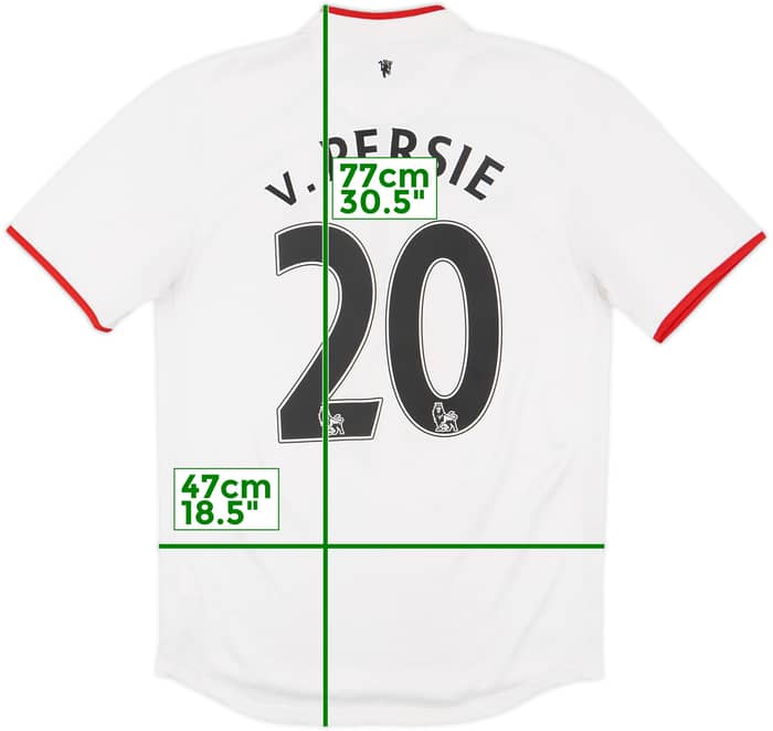 2012-14 Manchester United Away Shirt v.Persie #20 - 6/10 - (S)