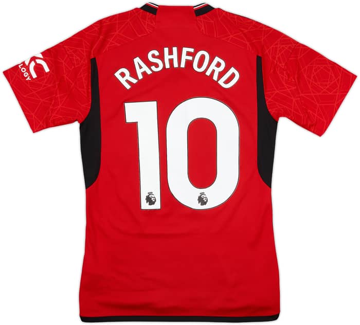 2023-24 Manchester United Home Shirt Rashford #10 - 7/10 - (S)