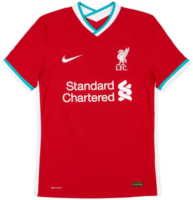 2020-21 Liverpool Authentic Home Shirt M.Salah #11 - 8/10 - (S)