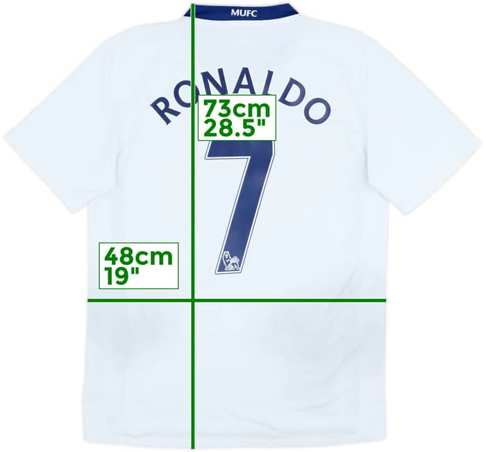 2008-10 Manchester United Away Shirt Ronaldo #7 - 6/10 - (S)