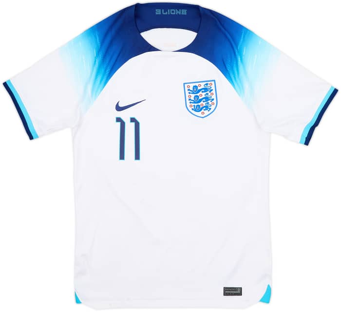 2022-23 England Home Shirt Rashford #11 - 5/10 - (S)