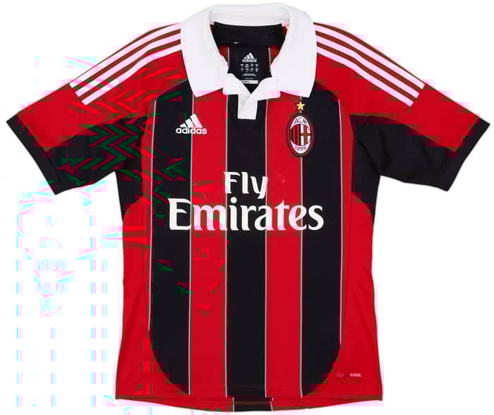 2012-13 AC Milan Home Shirt Pato #9 - 6/10 - (S)